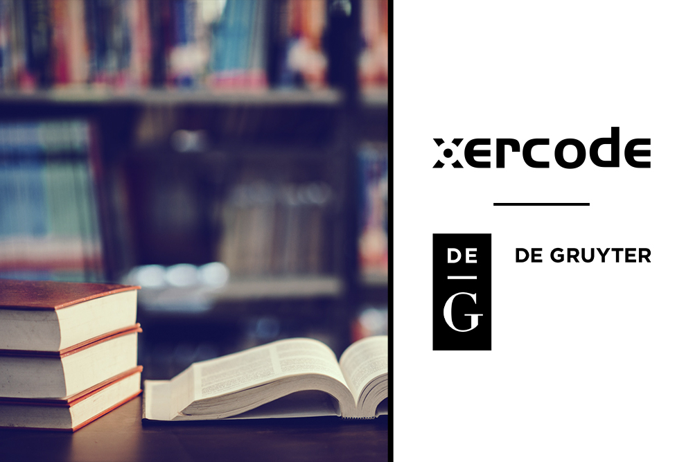 Xercode distribuirá los fondos de De Gruyter
