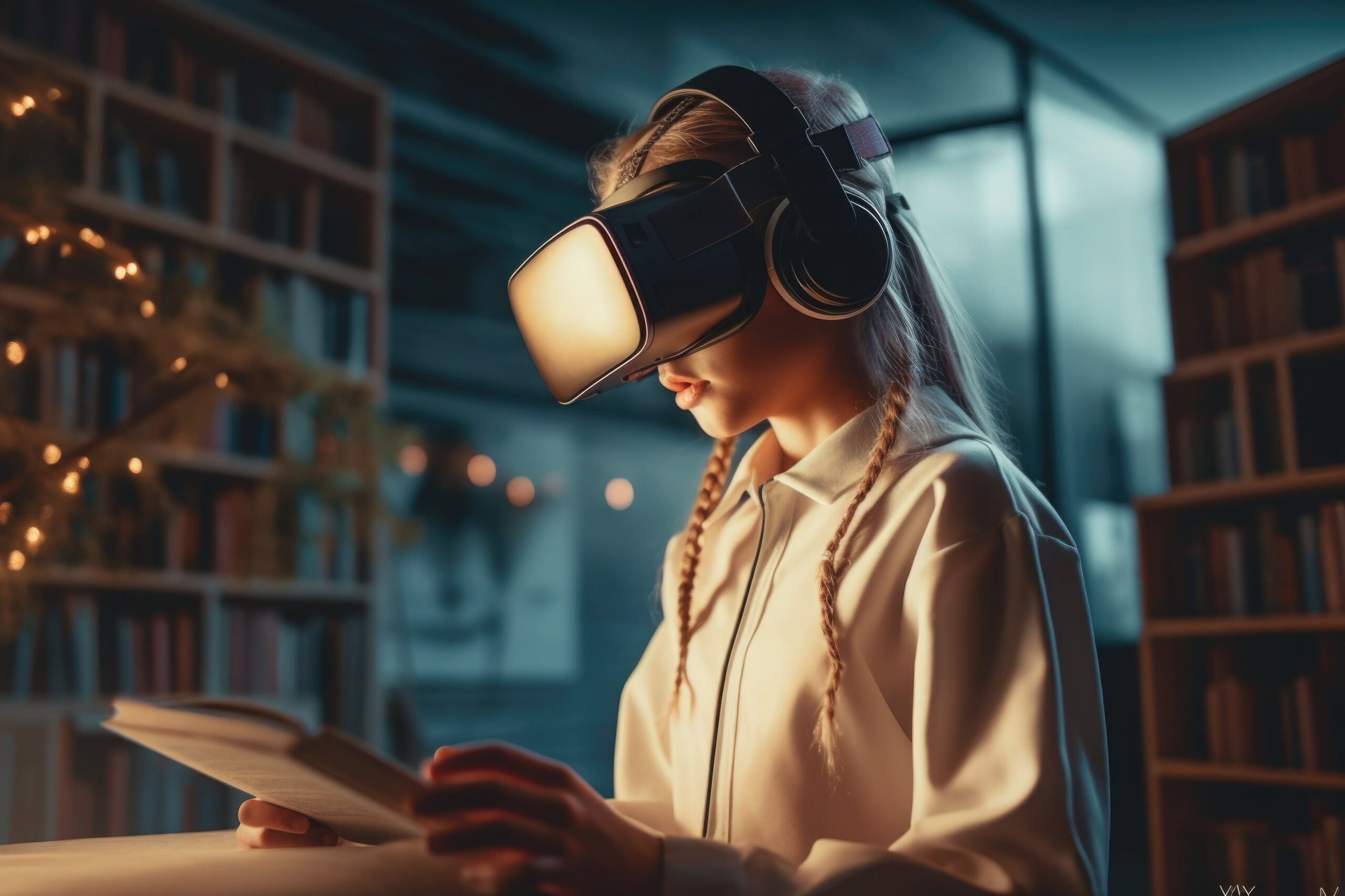 La realidad virtual en las bibliotecas puede atraer a usuarios más jóvenes