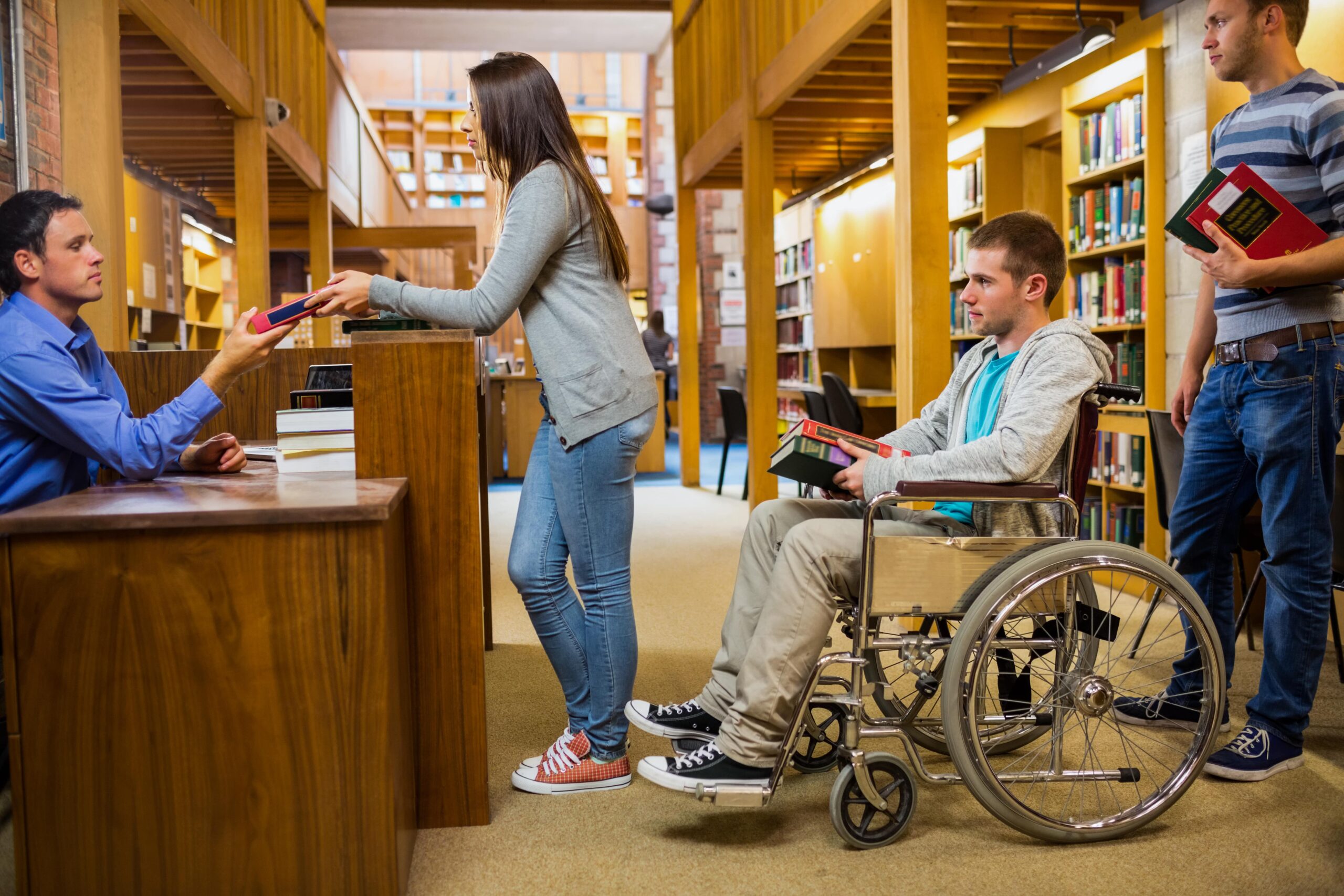 La accesibilidad en las bibliotecas se relaciona directamente con la inclusión y la equidad